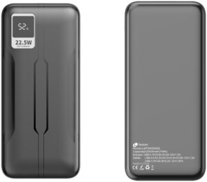 LEOTEC POWERBANK 20000MAH 22,5W PD20W NEG (1 USB-C+2USB-A INC USB-A A USB-C)