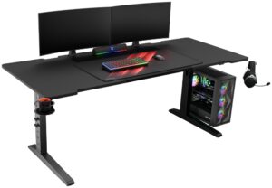 MESA GAMING GENESIS HOLM MODULAR 180 RGB NEGRO 180X75 CM