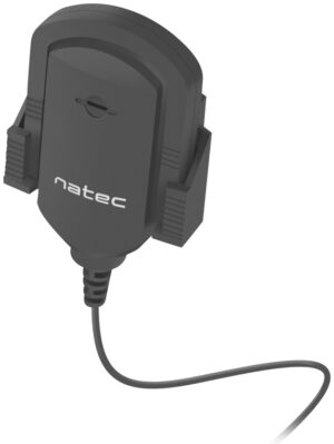 MICROFONO NATEC FOX OMNIDIRECCIONAL NEGRO
