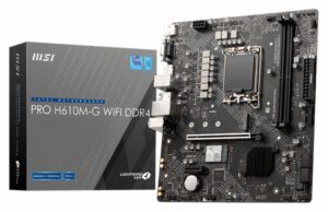 PLACA BASE MSI PRO H610M-G WIFI  1700 MATX 2XDDR4