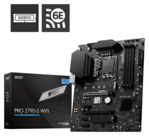 PLACA BASE MSI PRO Z790-S WIFI 1700 ATX 4XDDR5