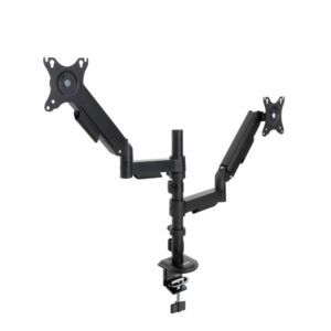 SOPORTE MESA TOOQ PANT. GIRA INCLI 2 BRAZOS 17-32 NEGRO