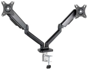 SOPORTE MESA TOOQ PANT. GIRA INCLI 2 BRAZOS 17-32 NEGRO