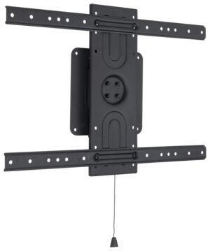 SOPORTE PARED TOOQ 37-80 ROTACION 360° NEGRO