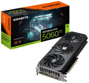 TARJETA GRAFICA GIGABYTE RTX 5060TI OC 8GB GDDR7 NEGRO