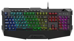 TECLADO GAMING SHARKOON SGK4 RGB USB PORTUGUES