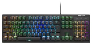 TECLADO GAMING SHARKOON SHARK SKILLER SGK30 RED PORTUGUES