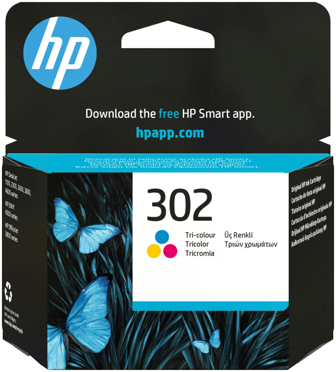 TINTA HP 302 TRICOLOR