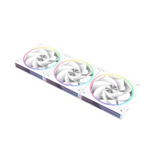 VENTILADOR ZALMAN ZM-DF120R WHITE  ARGB 1X VENT 120MM
