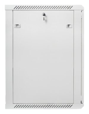 ARAMRIO LANBERG MURAL RACK 19" 18U 600X600 FLAT PACK V2 PUERTA CRISTAL GRIS