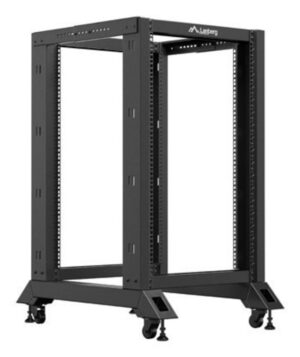 ARMARIO LANBERG ABIERTO RACK 19" 18U 600X800 NEGRO