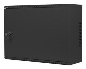 ARMARIO LANBERG MURAL RACK 19" 4U+3U/540X200 BAJO PERFIL NEGRO ENSAMBLADO