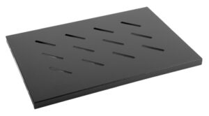 BANDEJA FIJA LANBERG 1U 496X280 MM HASTA 120 KG RACK DE 19 NEGRO