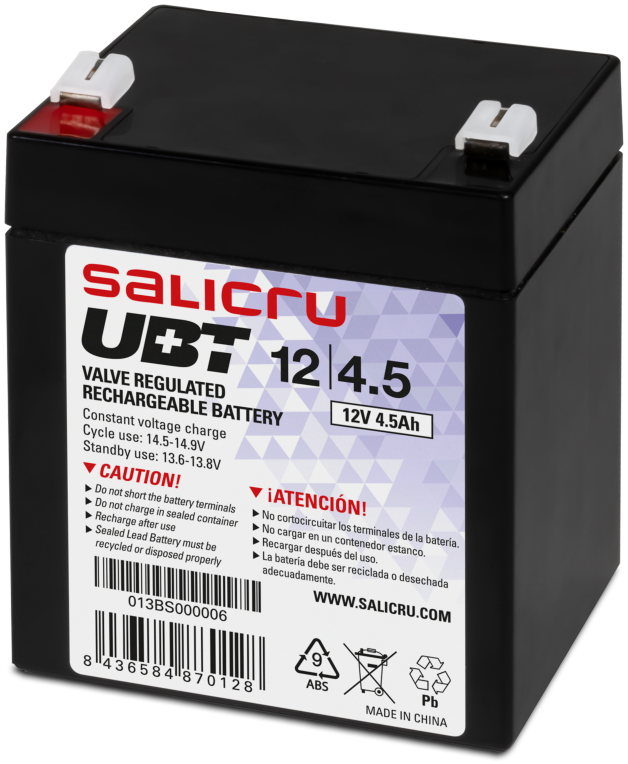 BATERIA SAI SALICRU UBT 12/4,5