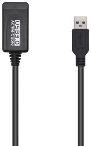 CABLE AISENS USB 3.0 PROLONGADOR AMPLIFICADOR A/M-A/H 5.0M