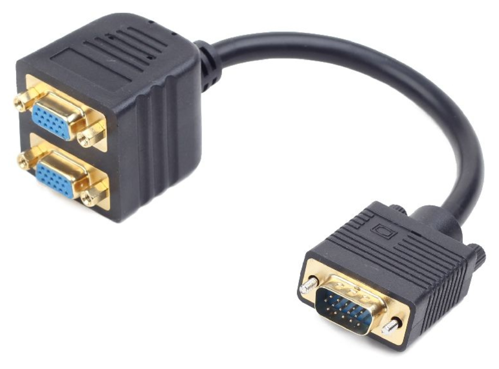 CABLE MONITOR GEMBIRD SPLITTER VGA 0,2M