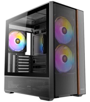 CAJA ANTEC FLUX REAR ATX ARGB NEGRA