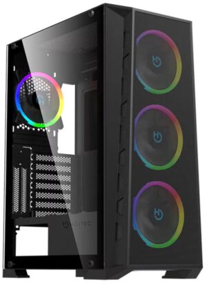 CAJA ATX HIDITEC MH12 METAL MESH ARGB USB 3.1 TYPE-C