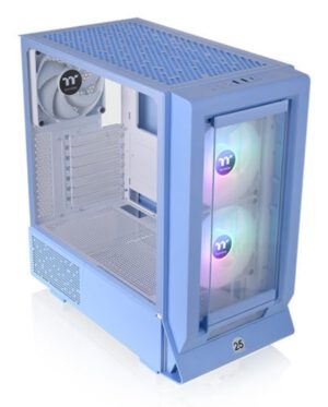 CAJA GAMING THERMALTAKE CERES 350 MX ATX 3XVENT 140 ARGB SN FUENTE HYDRANGEA