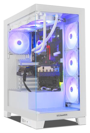 CAJA NOX HUMMER GLOCK SEMITORRE ATX FRAMELESS BLANCO