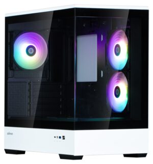 CAJA ZALMAN P30 MATX 3 X VENT 120MM ARGB 2XUSB 3.0 NEGRO S/N FUENTE