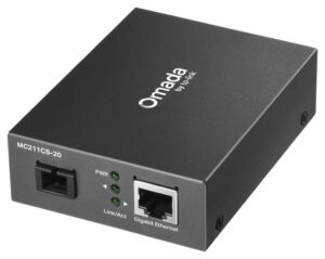 CONVERSOR DE FIBRA BIDIRECCIONAL OMADA MONOMODO MC211CS-20