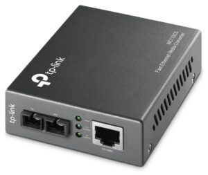 CONVERSOR MEDIOS TP LINK MC110CS MONO MODE SC/UPC - RJ45 FAST 20KM