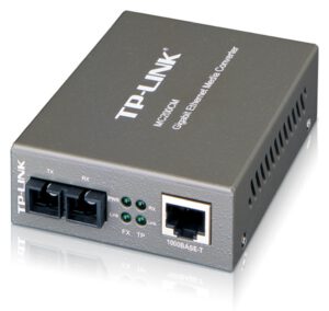 CONVERSOR MEDIOS TP LINK MC200CM MULTI MODE SC/UPC - RJ45 GIGA 0,55KM