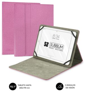 FUNDA TABLET SUBBLIM CLEVER STAND TABLET CASE 10,1" PINK