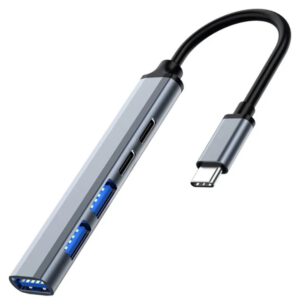 HUB EWENT USB 3.2 GEN TIPO-C GRIS
