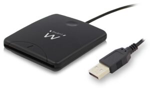LECTOR DE TARJETAS EWENT SMART CARD ID USB 2.0