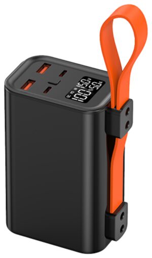 LEOTEC POWERBANK 30000mAh PD 100W CARGA RAPIDA+LINTERNA (2 USB-C + 2 USB-A)