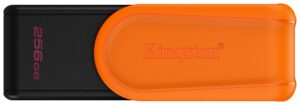 MEMORIA USB 3.2 KINGSTON 256GB DTXS/256GB BLACK/ORANGE