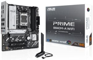 PLACA BASE ASUS PRIME B840 M-A WIFI M-ATX AM5 DDR5