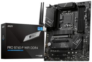 PLACA BASE MSI PRO B760-P WIFI 1700 ATX 4XDDR4