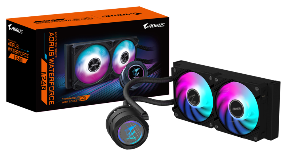 REFRIGERACION LIQUIDA CPU GIGABYTE AORUS WATERFORCE II 240 G2