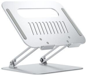 SOPORTE DE SOBREMESA AISENS XL 10-17 AJUSTABLE PARA PORTATIL TABLET PLATA