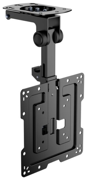 SOPORTE DE TECHO AISENS GIRATORIO PLEGABLE PARA MONITORTV 20KG DE 19-43 NEGRO