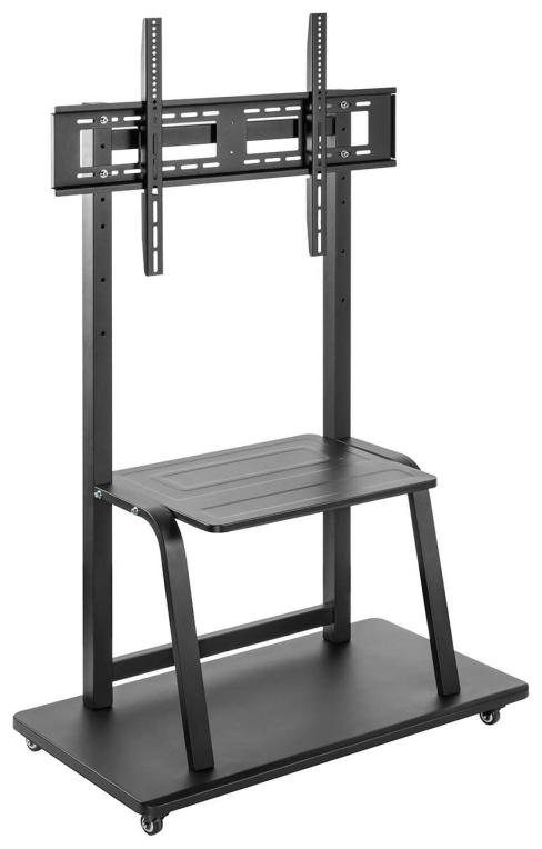 SOPORTE SUELO AISENS ECO RUEDAS BANDEJA DVD MONITOR/TV 150KG 37-100