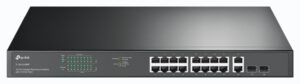 SWITCH TP-LINK 18-PORT GSWITCH TP LINK TL-SG1218MP / 16x1G POE+, 2xSFP, 250W