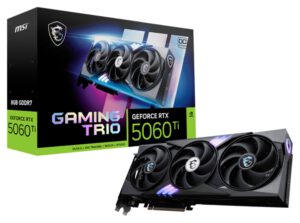 TARJETA GRAFICA MSI GEFORCE RTX 5060 TI 8G GAMING TRIO OC