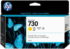 TINTA HP 730 AMARILLO