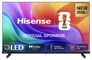 TV HISENSE 40A5S 40" FHD QLED SMART TV DOLBY ATMOS MODO JUEGO AIRPLAY
