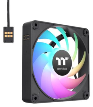 VENTILADOR MAGNETICO DE CAJA THERMALTAKE CT120 EX ARGB 3XVENT NEGRO