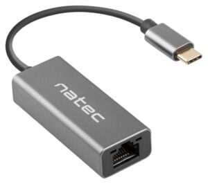 ADAPTADOR NATEC CRICKET USB-C 3.1 A ETHERNET RJ45 1GB
