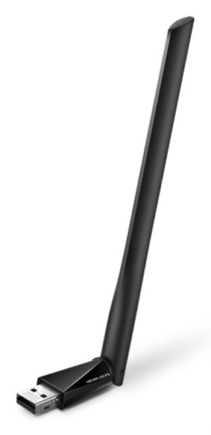 ADAPTADOR RED MERCUSYS AC1300 HIGH GAIN WIFI USB