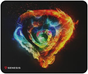 ALFOMBRILLA GENESIS CARBON 500 M FIRE G2 300X250X2,5 MM