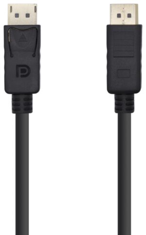 CABLE AISENS DISPLAYPORT V1.2 4K60HZ DP/M-DP/M NEGRO 5.0M