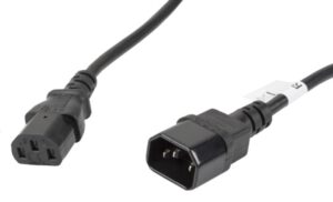 CABLE ALARGADOR LANBERG ALIMENTACION CPU IEC320 C13 H/IEC320 C14 M VDE 5M