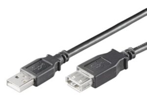 CABLE ALARGADOR USB EWENT USB-A MACHO USB-A HEMBRA 1,8M